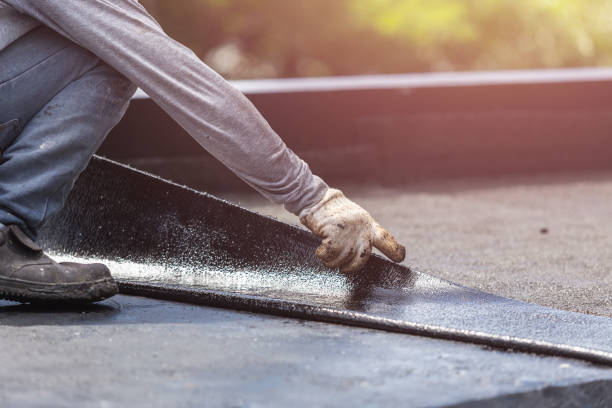 Professional Exterior Waterproofing technician working in Forestville, OH